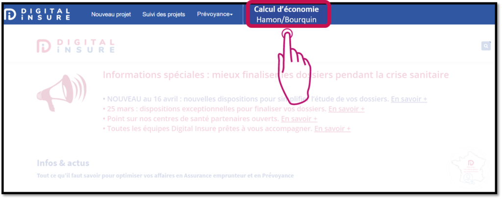 Accès mini-site