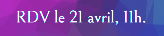 RDV 21 avril