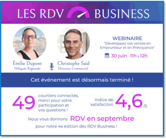 RDV Business juin - événement terminé