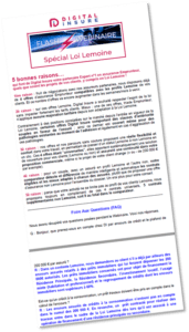 Flash Webinaire spécial Loi Lemoine