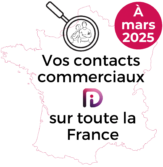 Vos contacts commerciaux sur toute la France