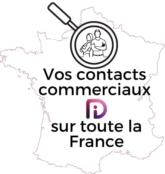 Vos contacts commerciaux sur toute la France
