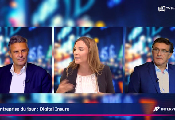 Les fondateurs de Digital Insure, Fabrice Couturier et Jean Orgonasi, sur TV Finance