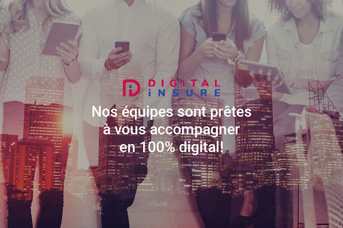 Nos équipes Digital Insure vous accompagne en assurance emprunteur et prévoyance individuelle 100% digital